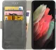 Rosso Element Samsung Galaxy S21 Ultra Hoesje Book Cover Grijs afbeelding 1
