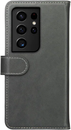 Rosso Element Samsung Galaxy S21 Ultra Hoesje Book Cover Grijs afbeelding 2