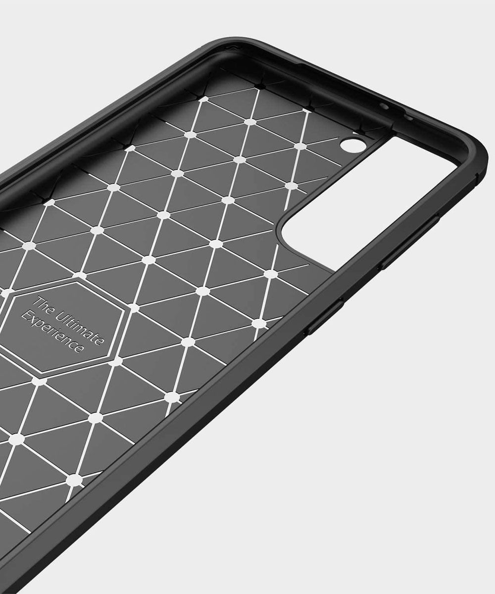 Samsung Galaxy S21 Plus Hoesje Geborsteld TPU Back Cover Blauw afbeelding 7