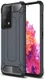 Samsung Galaxy S21 Ultra Hoesje Shock Proof Hybride Back Cover Blauw afbeelding 1