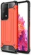 Samsung Galaxy S21 Ultra Hoesje Shock Proof Hybride Back Cover Rood afbeelding 1