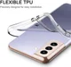 Samsung Galaxy S21 Hoesje Flexibel en Dun TPU Transparant afbeelding 2