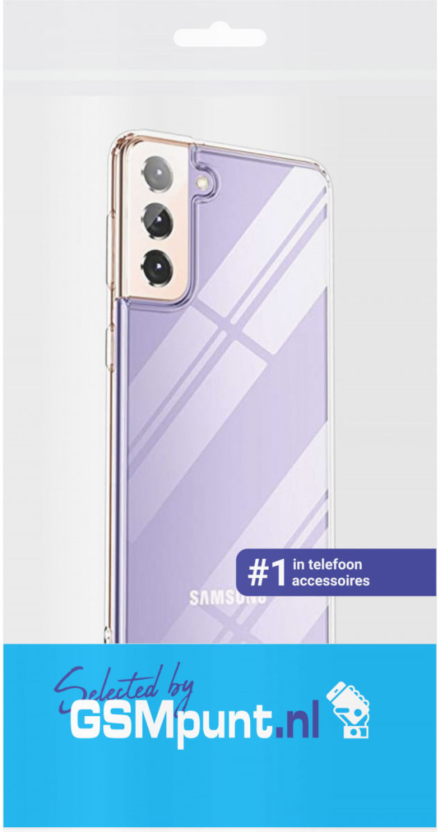 Samsung Galaxy S21 Plus Hoesje Dun TPU Transparant afbeelding 3