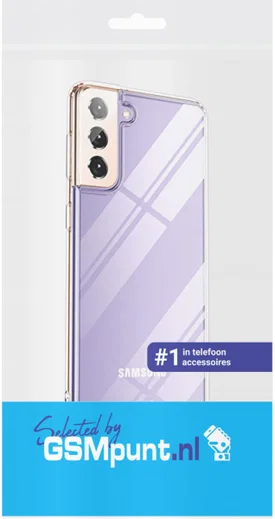 Samsung Galaxy S21 Plus Hoesje Dun TPU Transparant afbeelding 3