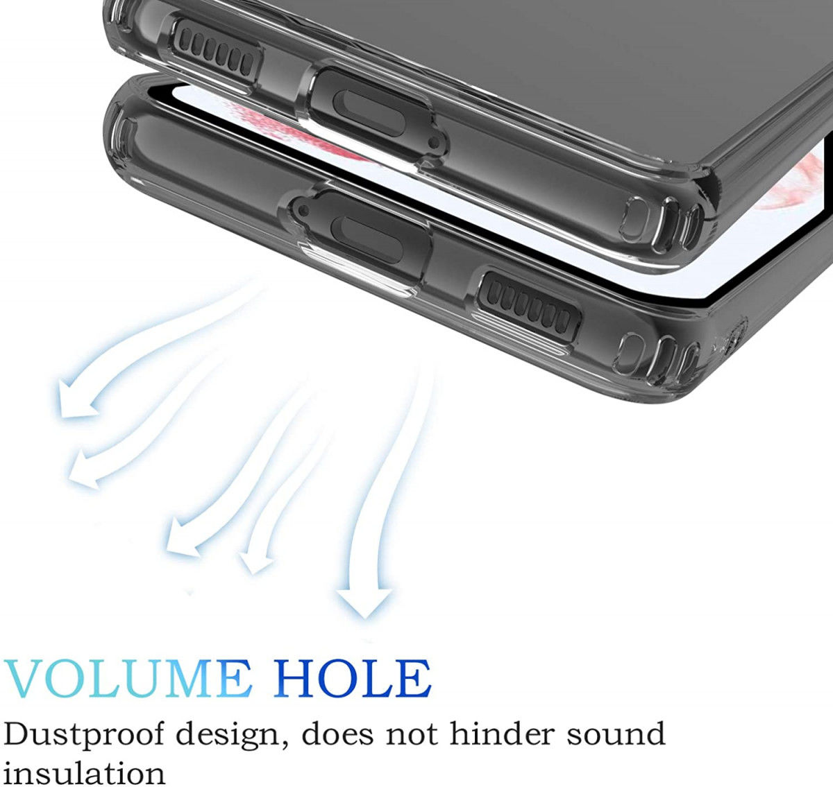 Samsung Galaxy S21 Plus Hoesje Dun TPU Transparant afbeelding 8
