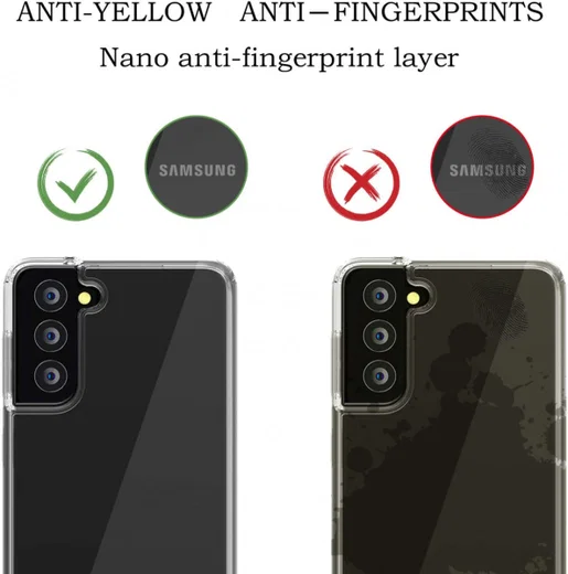 Samsung Galaxy S21 Plus Hoesje Dun TPU Transparant afbeelding 9