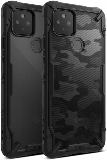 Ringke Fusion X Google Pixel 4A 5G Hoesje Zwart afbeelding 2