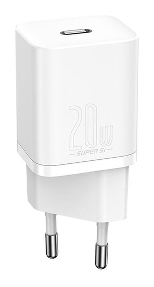 Baseus Snellader 20W PD + USB-C naar Apple Lightning Kabel 1M Wit afbeelding 12