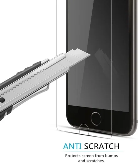 Nokia 2.4 0.3mm Arc Edge Tempered Glass Screenprotector afbeelding 4