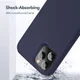 ESR Cloud Apple iPhone 12 Pro Max Hoesje Siliconen Back Cover Blauw afbeelding 5