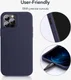 ESR Cloud Apple iPhone 12 Pro Max Hoesje Siliconen Back Cover Blauw afbeelding 7