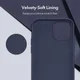 ESR Cloud Apple iPhone 12 Pro Max Hoesje Siliconen Back Cover Blauw afbeelding 10