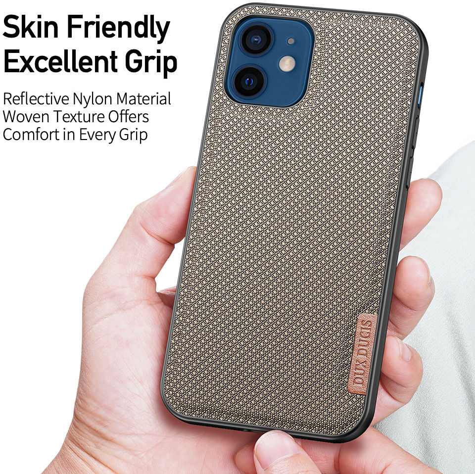 Dux Ducis Fino Series Apple iPhone 12 Mini Hoesje Groen afbeelding 2