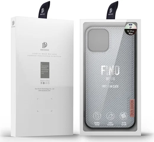 Dux Ducis Fino Series Apple iPhone 12 Pro Max Hoesje Blauw afbeelding 10