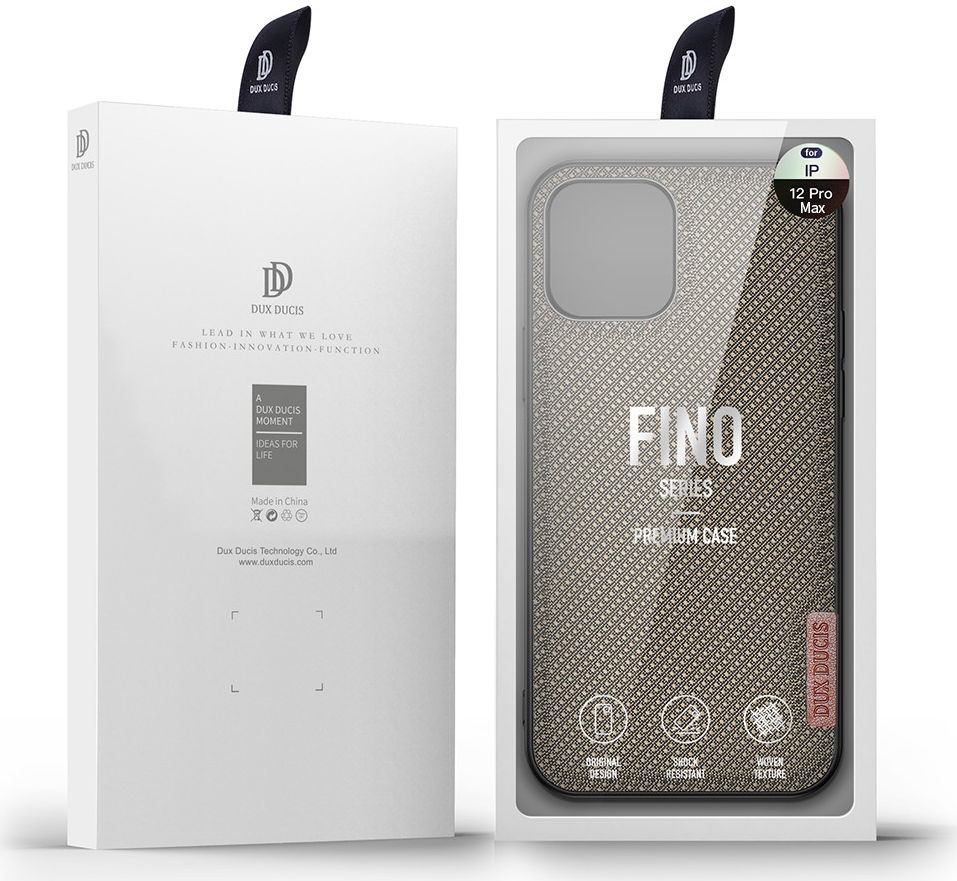 Dux Ducis Fino Series Apple iPhone 12 Pro Max Hoesje Groen afbeelding 10