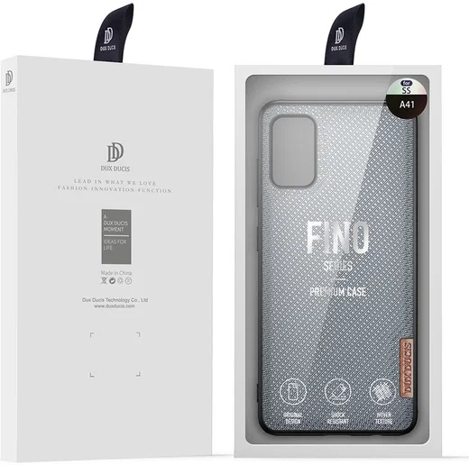 Dux Ducis Fino Series Samsung Galaxy A41 Hoesje Backcover Blauw afbeelding 10