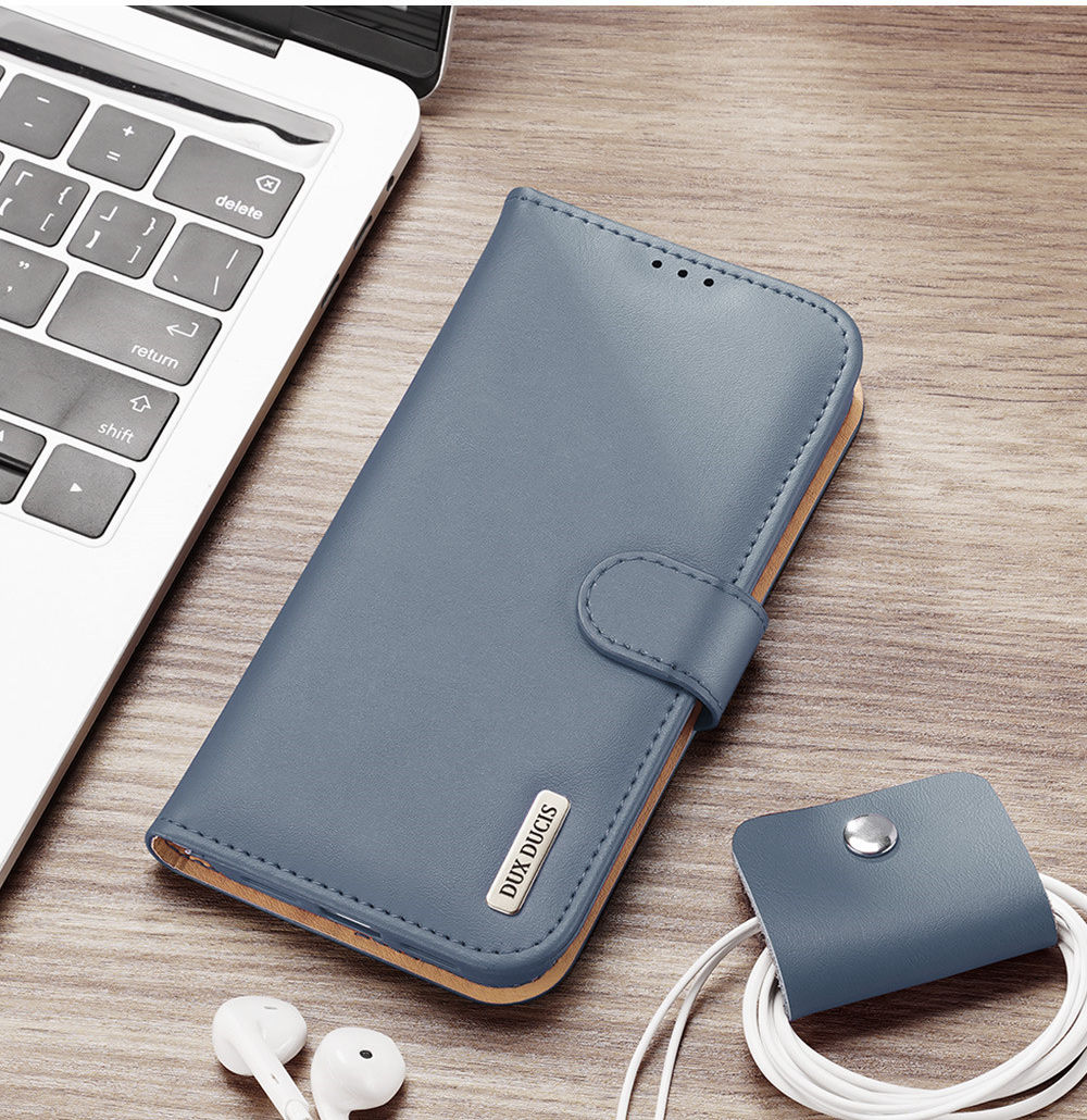 Dux Ducis Hivo iPhone SE (2020/2022) / 8 / 7 Hoesje Book Case Blauw afbeelding 2