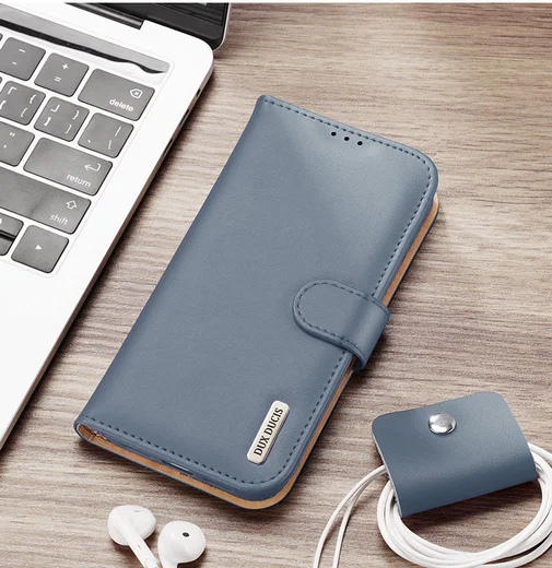 Dux Ducis Hivo iPhone SE (2020/2022) / 8 / 7 Hoesje Book Case Blauw afbeelding 2