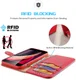 Dux Ducis Hivo iPhone SE (2020/2022) / 8 / 7 Hoesje Book Case Rood afbeelding 3